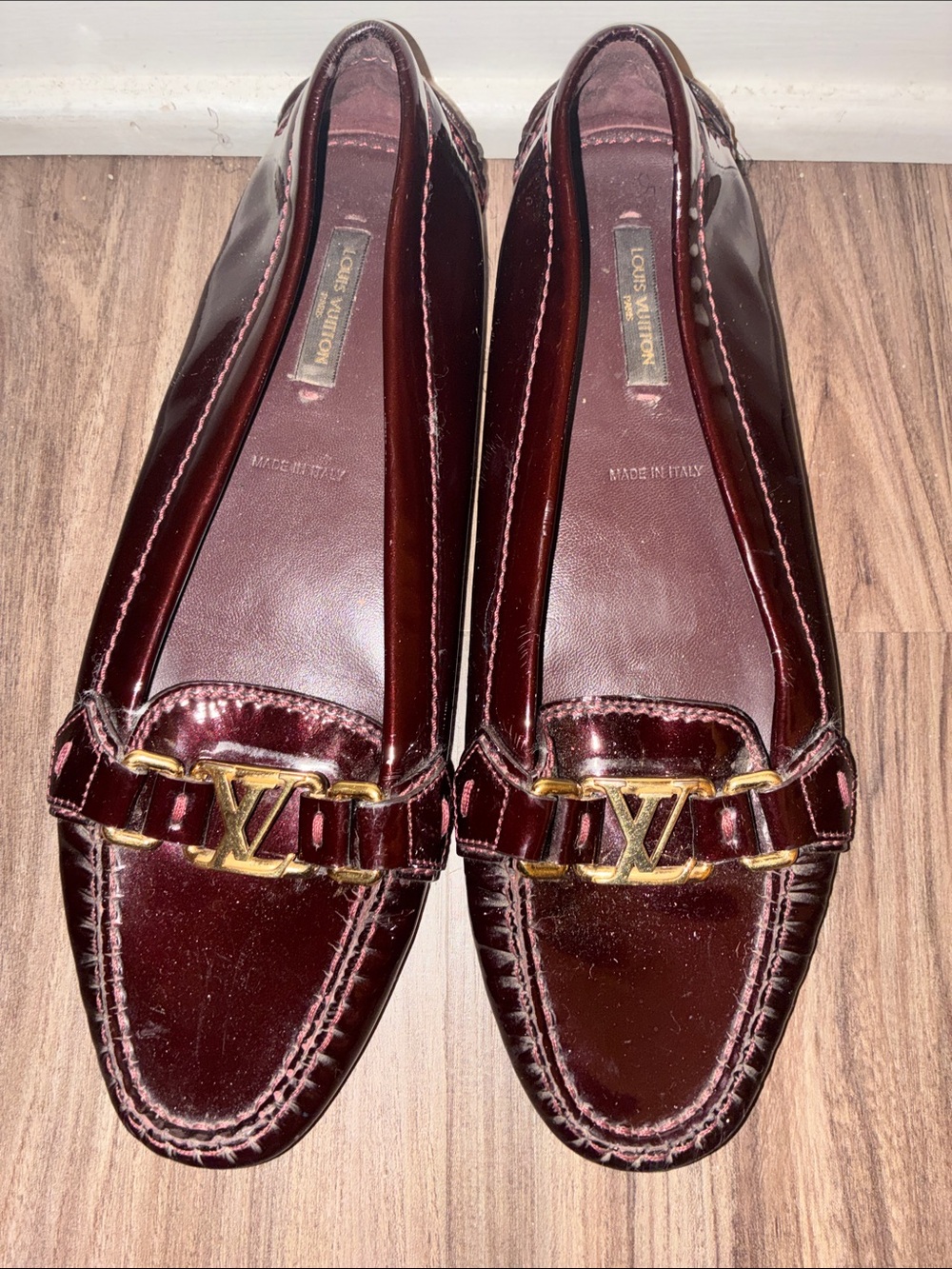 Louis Vuitton Patent Leather Loafers - Picture 5 of 6